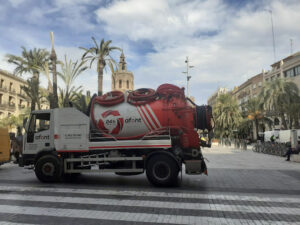 camiones cisterna limpiezas Valencia